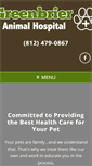 Mobile Screenshot of greenbrieranimalhospital.com