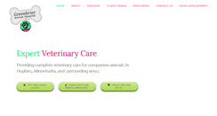 Desktop Screenshot of greenbrieranimalhospital.net